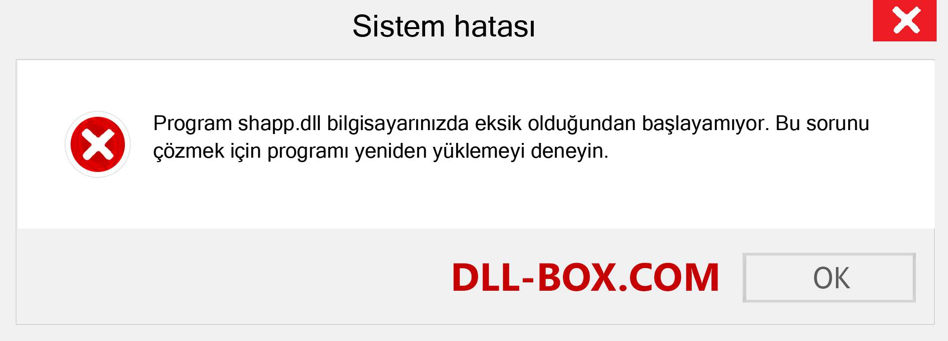 shapp.dll dosyası eksik mi? Windows 7, 8, 10 için İndirin - Windows'ta shapp dll Eksik Hatasını Düzeltin, fotoğraflar, resimler